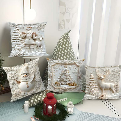 🔥Solange der Vorrat reicht 40 % Rabatt!🎉Elegante Weihnachts-Dekokissenbezüge