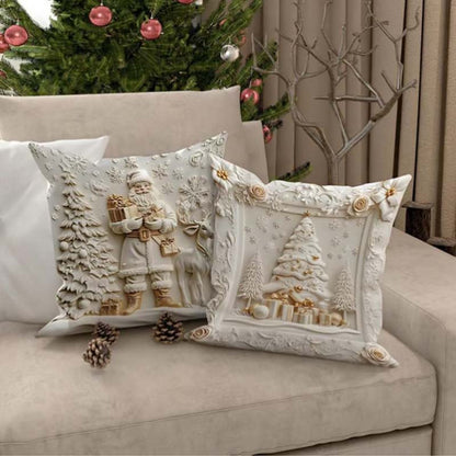 🔥Solange der Vorrat reicht 40 % Rabatt!🎉Elegante Weihnachts-Dekokissenbezüge