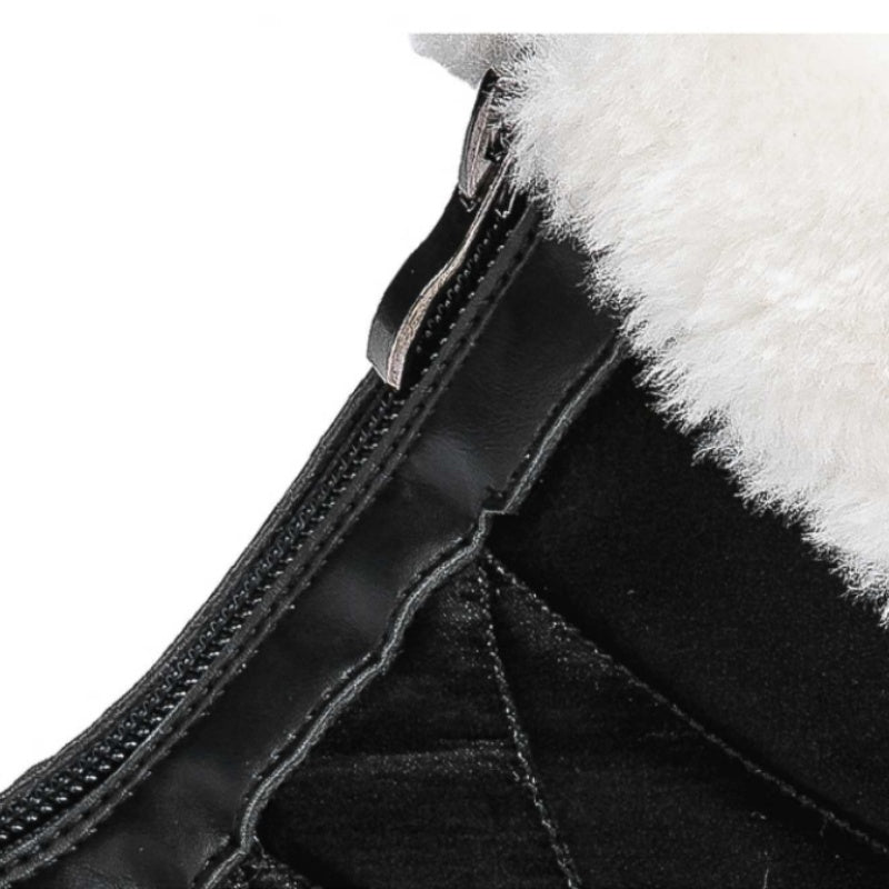 🔥Solange der Vorrat reicht 50 % Rabatt!💝👢Rutschfeste, warme Schneestiefel mit Reißverschluss für Damen✨