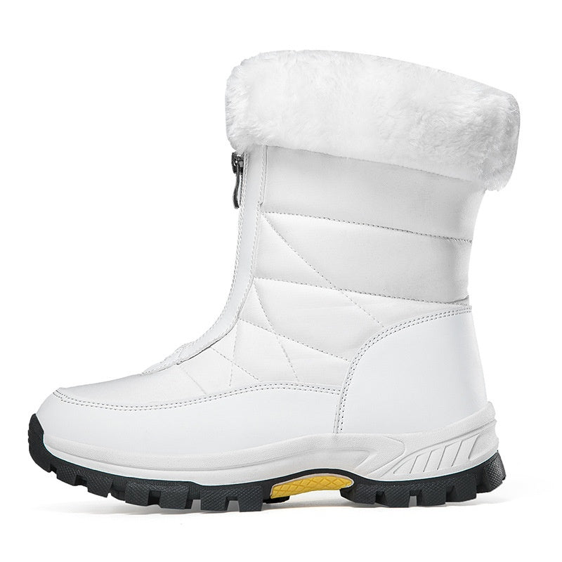 🔥Solange der Vorrat reicht 40 % Rabatt!🎉Rutschfeste, warme Schneestiefel mit Reißverschluss für Damen