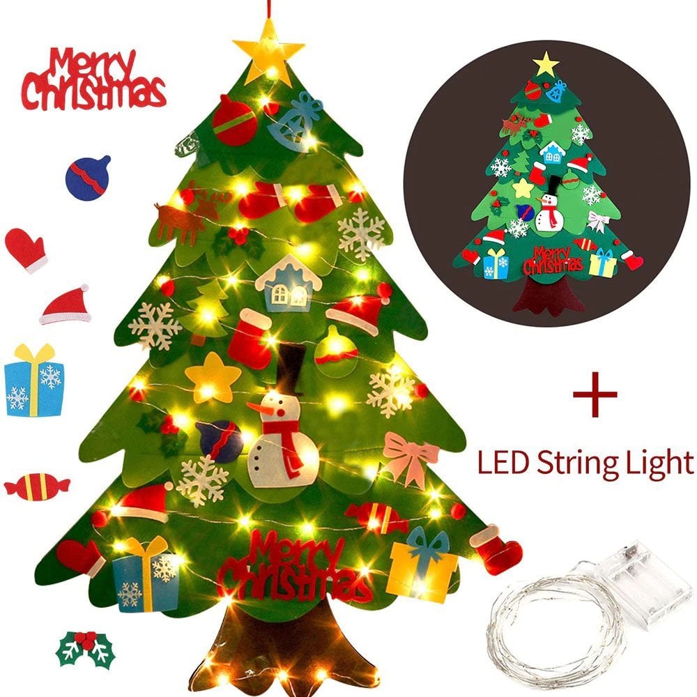 🎄Weihnachtsaktion - 49 % Rabatt🎁DIY-Filz-Weihnachtsbaum-Set