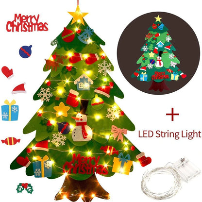 🎄Weihnachtsaktion - 49 % Rabatt🎁DIY-Filz-Weihnachtsbaum-Set