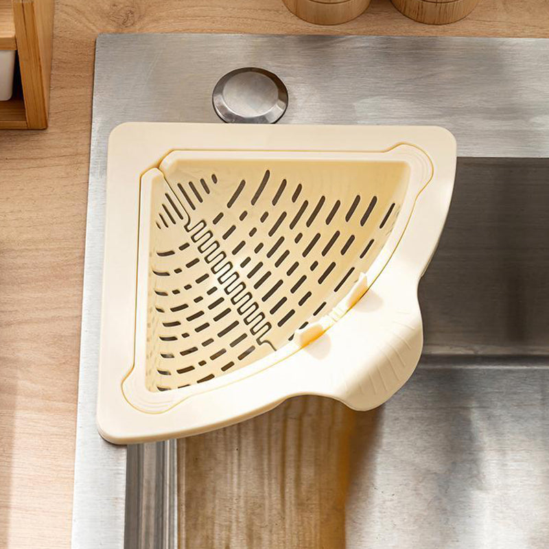 🔥Solange der Vorrat reicht 40 % Rabatt!🎉Magnetic Suction Space-Saving Corner Sink Strainer