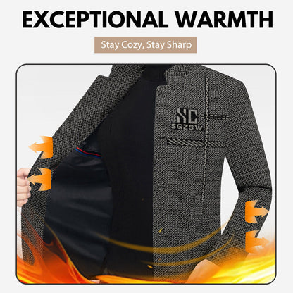 🔥Solange der Vorrat reicht 40 % Rabatt!🎉Lässiger warmer Herren-Kurzmantel