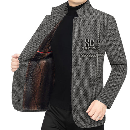 🔥Solange der Vorrat reicht 40 % Rabatt!🎉Lässiger warmer Herren-Kurzmantel