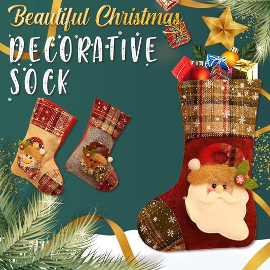 🔥Solange der Vorrat reicht 40 % Rabatt!🎉Schöne dekorative Weihnachtsstrümpfe