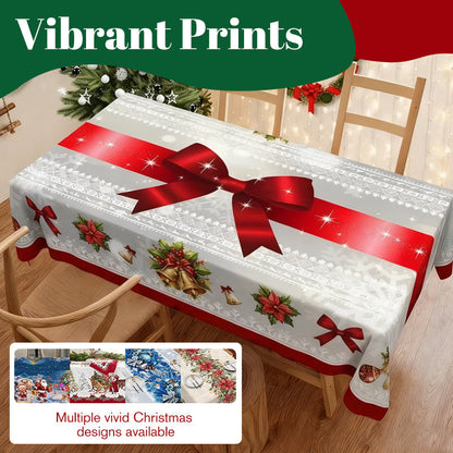 🔥Solange der Vorrat reicht 40 % Rabatt!🎉Stilvolle Tischdecke mit Weihnachtsmotiv