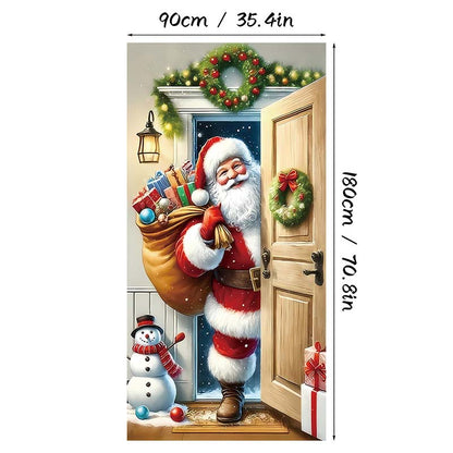 ⏰Weihnachts-Sonderverkauf 70 % Rabatt!!🎄Weihnachts-Türverkleidung für sofortige Weihnachtsdekoration