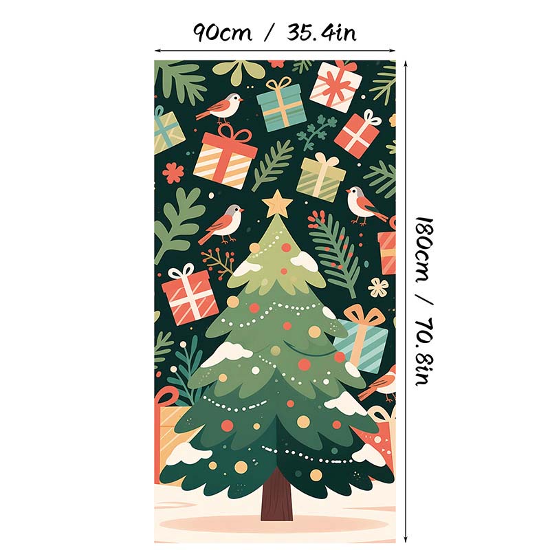 ⏰Weihnachts-Sonderverkauf 70 % Rabatt!!🎄Weihnachts-Türverkleidung für sofortige Weihnachtsdekoration