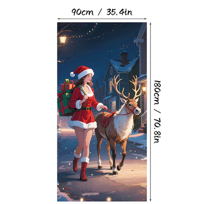 ⏰Weihnachts-Sonderverkauf 70 % Rabatt!!🎄Weihnachts-Türverkleidung für sofortige Weihnachtsdekoration
