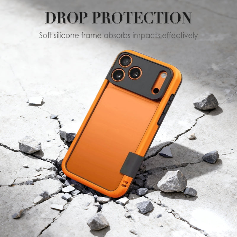 🔥Solange der Vorrat reicht 40 % Rabatt!🎉Farbblock-iPhone-Hülle mit Wärmeableitung und Stoßfestigkeit