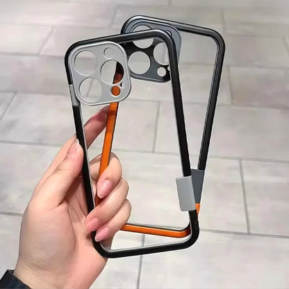 🔥Solange der Vorrat reicht 40 % Rabatt!🎉Farbblock-iPhone-Hülle mit Wärmeableitung und Stoßfestigkeit