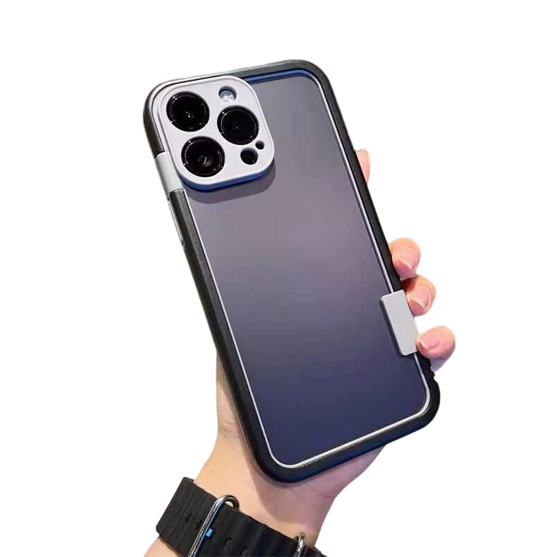 🔥Solange der Vorrat reicht 40 % Rabatt!🎉Farbblock-iPhone-Hülle mit Wärmeableitung und Stoßfestigkeit