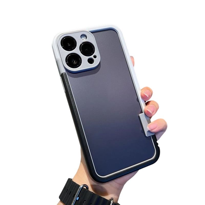 🔥Solange der Vorrat reicht 40 % Rabatt!🎉Farbblock-iPhone-Hülle mit Wärmeableitung und Stoßfestigkeit