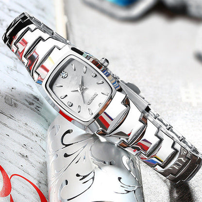 ⌚ 50% RABATT! ✨ Elegante Wasserdichte Damenuhr - Kristallglas & Zifferblatt mit Diamantakzenten für luxuriöse Anlässe 💎🌟