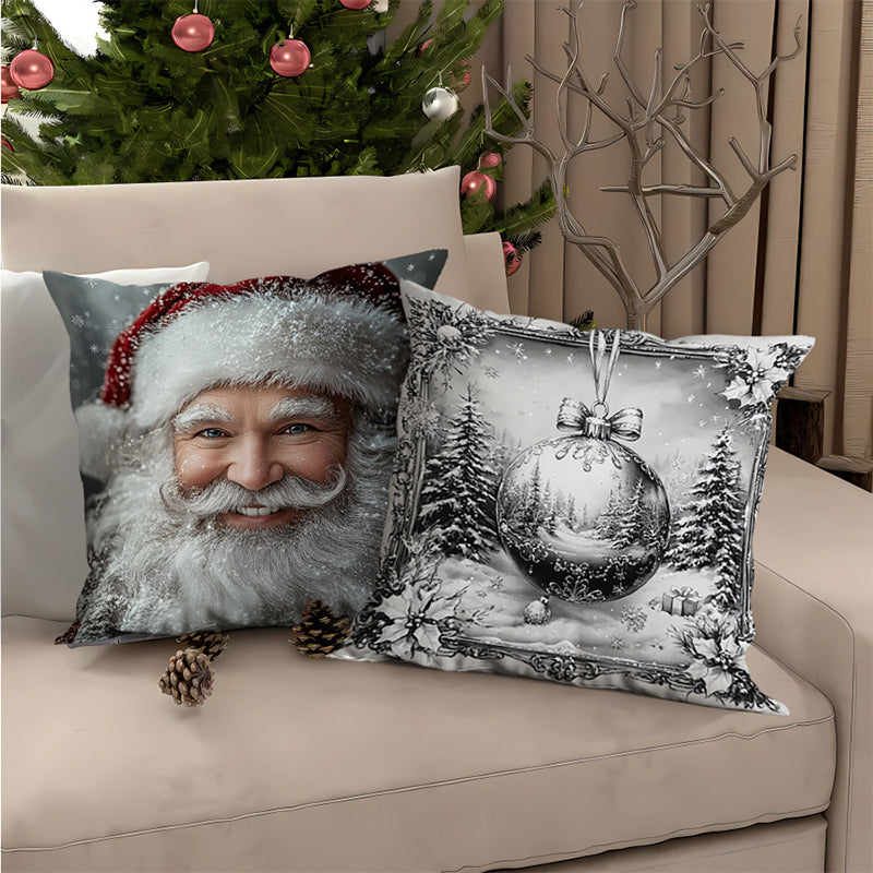 🔥Solange der Vorrat reicht 40 % Rabatt!🎉18*18" Weihnachts-Kissenbezug