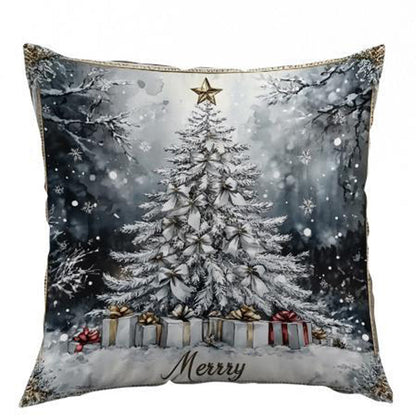 🔥Solange der Vorrat reicht 40 % Rabatt!🎉18*18" Weihnachts-Kissenbezug