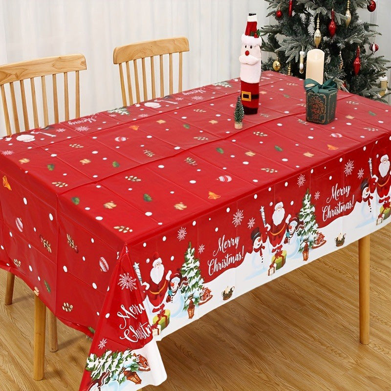 🔥Solange der Vorrat reicht 40 % Rabatt!🎉Weihnachtsurlaub Gedruckte Dekorative Tischdecke