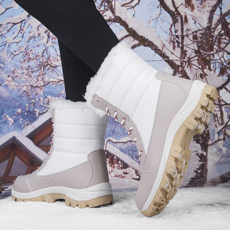 👢 JETZT 49% RABATT! ⏰ Wasserdichte Damen-Winterstiefel – wärmeisolierend und rutschfest, perfekt für Schnee und Kälte ❄️✨