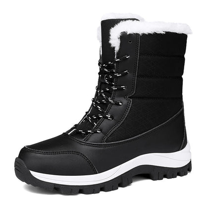 👢 JETZT 49% RABATT! ⏰ Wasserdichte Damen-Winterstiefel – wärmeisolierend und rutschfest, perfekt für Schnee und Kälte ❄️✨