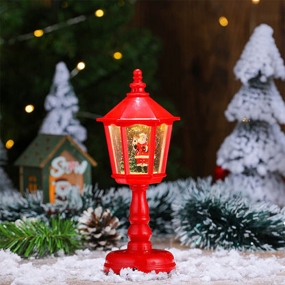 🎁Weihnachts-Vorverkauf: 50% Rabatt🌲✨Leuchtende Schneekugel-Laterne mit Musik für Weihnachten