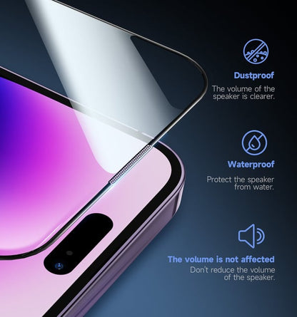 🔥Einfache Montage🔥 Automatische Adsorption | Militärniveau aus DE Dauerhaft Schutzfolie für iPhone X-15[2 Stück]