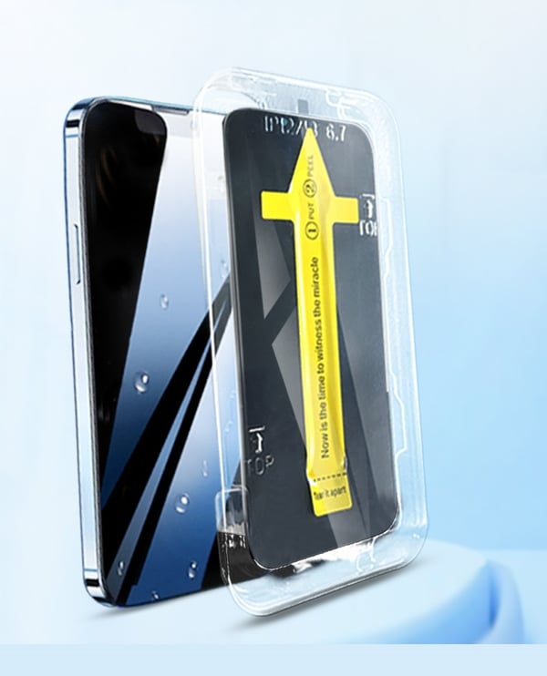 🔥Einfache Montage🔥 Automatische Adsorption | Militärniveau aus DE Dauerhaft Schutzfolie für iPhone X-15[2 Stück]