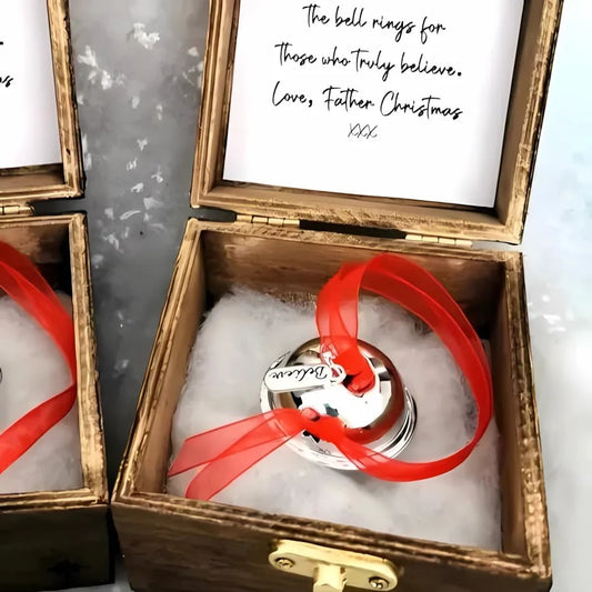 🎅Früher Weihnachtsverkauf 48 % Rabatt🔥Weihnachtsglocke „Magical Believe“🎄