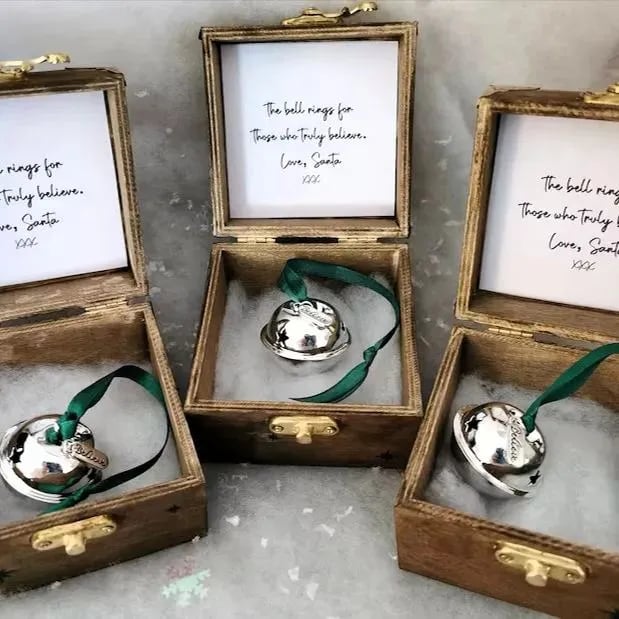 🎅Früher Weihnachtsverkauf 48 % Rabatt🔥Weihnachtsglocke „Magical Believe“🎄