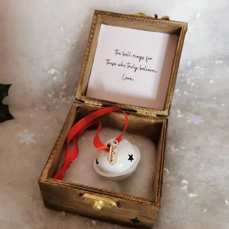 🎅Früher Weihnachtsverkauf 48 % Rabatt🔥Weihnachtsglocke „Magical Believe“🎄