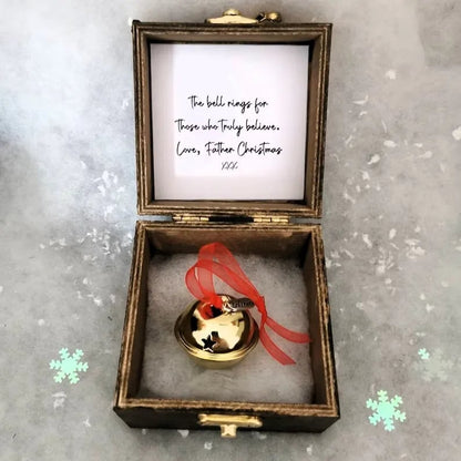 🎅Früher Weihnachtsverkauf 48 % Rabatt🔥Weihnachtsglocke „Magical Believe“🎄