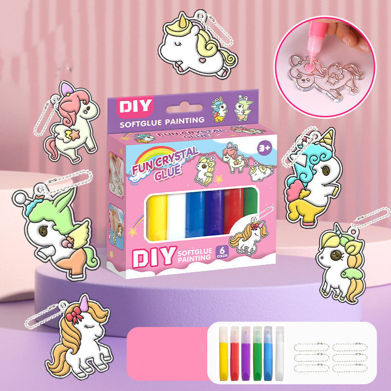 🔥Solange der Vorrat reicht 40 % Rabatt!🎉DIY-Gel-Malset für Kinder ohne Backen🚀
