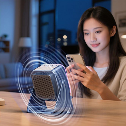 🔥Weihnachtsaktion – bis zu 50 % Rabatt🎅🎶📱 5-in-1 kabelloser Induktionslautsprecher mit verstellbarer Handyhalterung