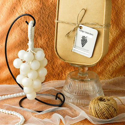 🎄 Handgemachte Trauben- & Erdbeer-Seife – Perfektes Weihnachtsgeschenk 🎁