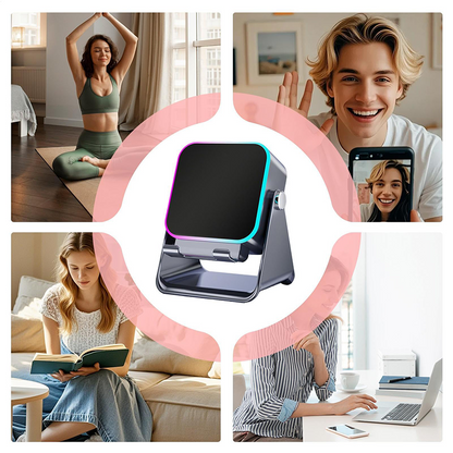 🔥Weihnachtsaktion – bis zu 50 % Rabatt🎅🎶📱 5-in-1 kabelloser Induktionslautsprecher mit verstellbarer Handyhalterung