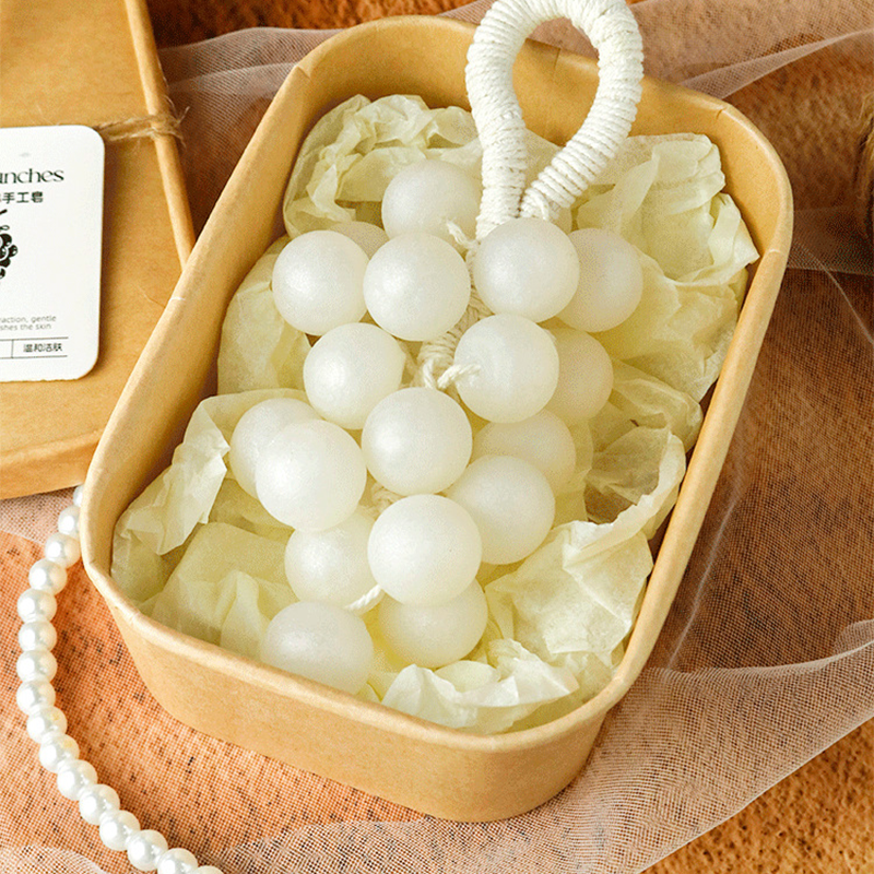 🎄 Handgemachte Trauben- & Erdbeer-Seife – Perfektes Weihnachtsgeschenk 🎁