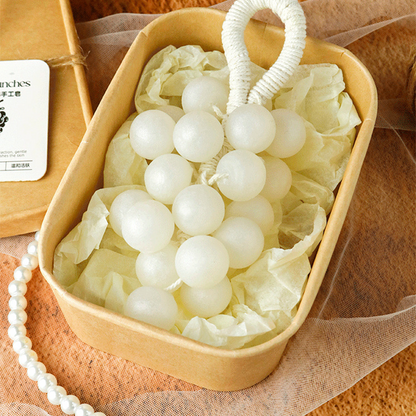 🎄 Handgemachte Trauben- & Erdbeer-Seife – Perfektes Weihnachtsgeschenk 🎁