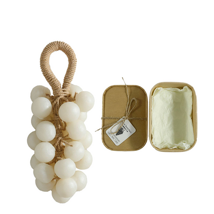 🎄 Handgemachte Trauben- & Erdbeer-Seife – Perfektes Weihnachtsgeschenk 🎁