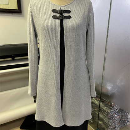 💃Solange der Vorrat reicht 40 % Rabatt!🎉Damenkleid in A-Linie, knielang, mit angedeutetem Zweiteiler-Look