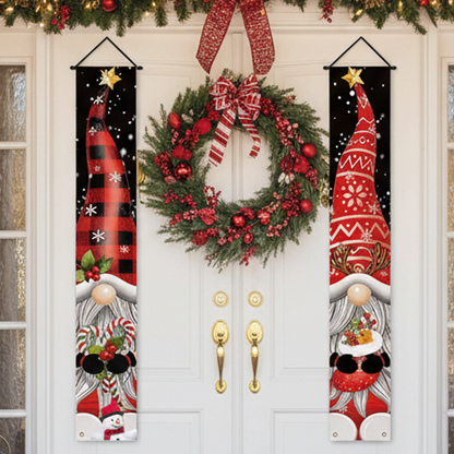 Weihnachts-Türbanner 🎄 | Festliche Weihnachtsdekoration für Zuhause und Partys