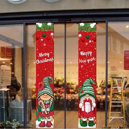 Weihnachts-Türbanner 🎄 | Festliche Weihnachtsdekoration für Zuhause und Partys