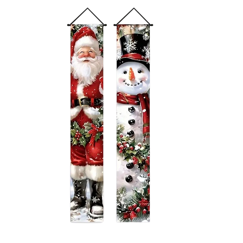 Weihnachts-Türbanner 🎄 | Festliche Weihnachtsdekoration für Zuhause und Partys