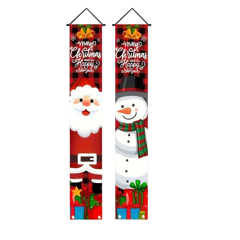 Weihnachts-Türbanner 🎄 | Festliche Weihnachtsdekoration für Zuhause und Partys
