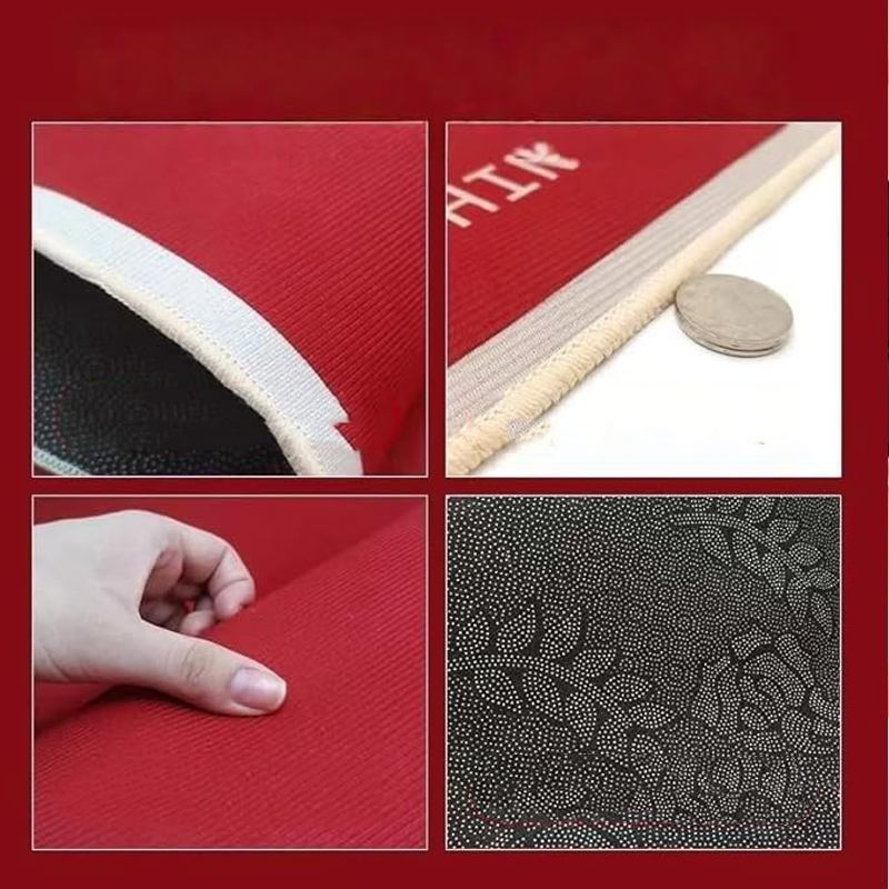 💖Black-Friday-Mega-Angebot – 50 % Rabatt!💖Rutschfester runder Teppich im Weihnachtsbaum-Design
