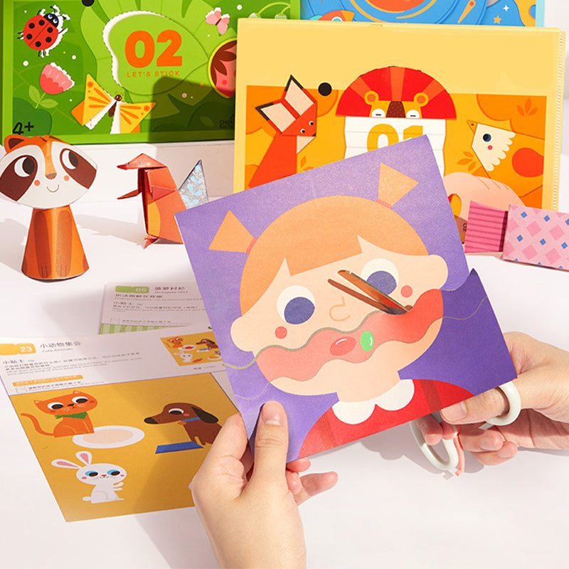 🔥Solange der Vorrat reicht 40 % Rabatt!🎉Umfassendes 3D-Bastelset für farbenfrohe Papierkunstwerke
