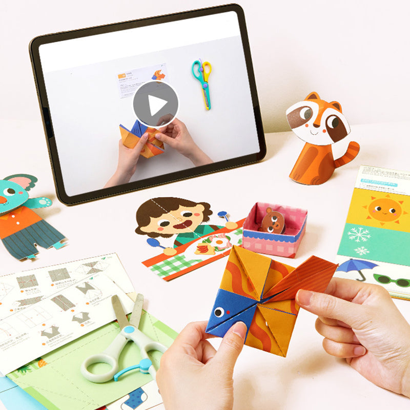 🔥Solange der Vorrat reicht 40 % Rabatt!🎉Umfassendes 3D-Bastelset für farbenfrohe Papierkunstwerke