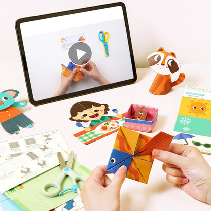 🔥Solange der Vorrat reicht 40 % Rabatt!🎉Umfassendes 3D-Bastelset für farbenfrohe Papierkunstwerke