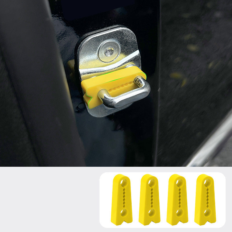 🚗✨ Silikon-Dämpferpolster für leisere Autotüren – Schluss mit Knallen, mehr Komfort & Langlebigkeit! 🛡️