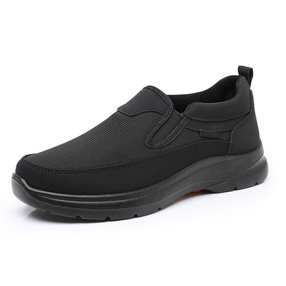 👟 49% RABATT JETZT! ✨ Herren Orthopädische Atmungsaktive Slipper-Sneakers - Fußgewölbe Unterstützung mit Memory-Schaum Einlegesohlen für Ganzägigen Komfort 🏃‍♂️💨