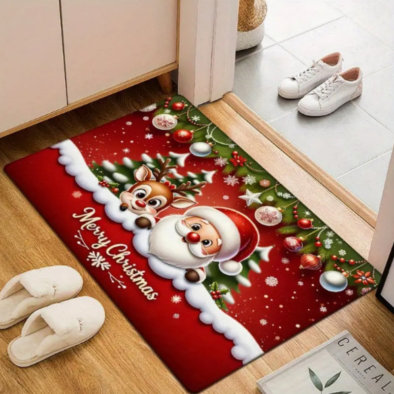 🔥Solange der Vorrat reicht 40 % Rabatt!🎉Fröhliche Weihnachts-Fußmatte